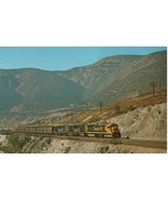Santa Fe U36C Blasts Up Cajon Pass By Blue Cut California 24 Aug 1974 Po... - £3.77 GBP