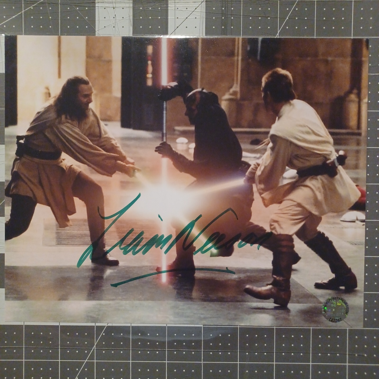 Liam Neeson Star Wars The Phantom Menace Signed Autographed Auto COA - $92.33