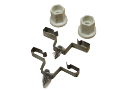 2 x GE Hotpoint Dishwasher Heating Element Nuts Clips WD05X10015 OEM - £9.21 GBP