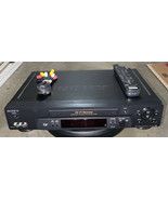 Sony SLV-N71 Hi-Fi Stereo VCR 4 Head VHS Player With Remote And AV Cables - £85.06 GBP