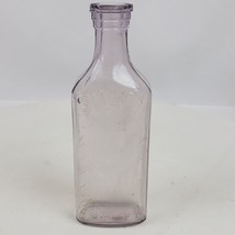 Vintage Quality Purity Clear Bottle 5.25 Inch Tall - £12.58 GBP