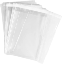 Clear Self Sealing Cello Cellophane Bags Bakery Candle Soap Cookies Poly Bags 10 - £11.10 GBP