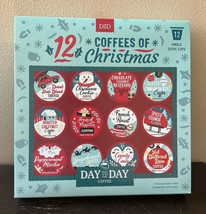 12 Coffees Of Christmas Holiday Gift Set Candy Cane Peppermint Mocha New - $14.99