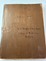 Department Of The Army KOREA 1950  1st Edition 1st Printing - $41.85