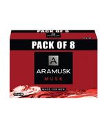 Aramusk Musk Premium Soap for Men | 125g (Pack of 8) - $19.88