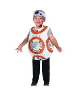 Disney Star Wars the Force Awakens BB-8 Halloween Costume Toddler’s Size... - $13.98