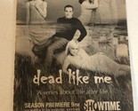 Dead Like Me Tv Guide Print Ad Mandy Patinkin Tpa16 - £4.66 GBP