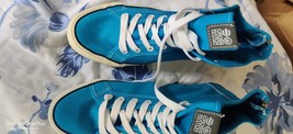 Mens Crosshatch size 9 Hitop trainers textile material Express Shipping - $36.00