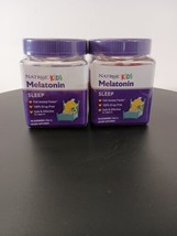 2 Pack Natrol Kids Melatonin Gummies, Berry Flavor, 1 mg (90x2 Gummies) - £14.03 GBP