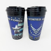 Spirit Travel Cup  USAF Air Force - Aim High Holographic 3D USA MADE 16 ... - £23.26 GBP