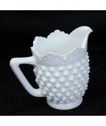 Fenton Hobnail Cream Pitcher White - $105.88 MXN