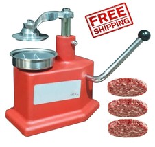 Hamburger Meat Press Machine Burger Patty Maker Heavy Duty Manual - £208.00 GBP+