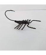 Hand Made Sculpture Scorpion 5.5&quot; Twisted Handcrafted Wire Art Desert In... - £7.43 GBP