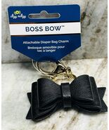 Kyzyl Ritzy Boss Bow Attachable Diaper Bag Charm-New-Black - €21,14 EUR