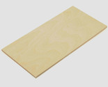 SIX (6) PIECES THIN BIRCH PLYWOOD SCROLL 23&quot; X 4 1/2&quot; X 1/16&quot; T1 AA - $19.75