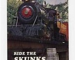 Ride the Skunks Through the Redwoods Brochure California Western Railroad - £14.01 GBP