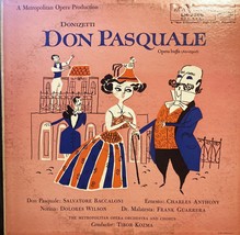 Donizetti Don Pasquale Metropolitan Opera Orchestra VG+ RCA LM 2358 PET RESCUE - £3.99 GBP