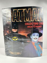 Vintage 1990 Batman Collector’s Case Holds 12 Figures DC Comics Tara Toy - £24.81 GBP