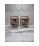 Gesundheit Ceramic Beer Mug Set, Black Transferware Design, 1/2L Capacit... - $451.60 MXN