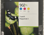 HP 902XL Color Ink Set T0A41BN T6L02AN T6L06AN T6L10AN Exp 2025+ OEM Ret... - £59.93 GBP