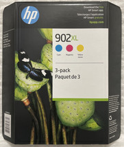 Hp 902XL Color Ink Set T0A41BN T6L02AN T6L06AN T6L10AN Exp 2025+ Oem Retail Pack - $74.98