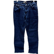 Levis 512 Jeans Women Size 14M Dark Perfectly Slimming Straight Denim 14 31x30 - £21.96 GBP