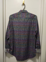 Robert Graham - Colorful Long Sleeve Men's Medium Button Down Classic Fit image 8