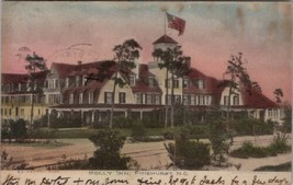 Pinehurst North Carolina Holly Inn Beautiful Hand Colored 1913 Postcard X2 - £10.35 GBP