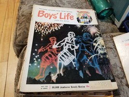 Vintage Boys&#39; Life Magazine - July 1953 - 50,000 Boy Scout Jamboree - £7.90 GBP