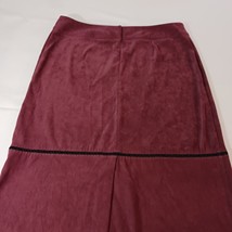 Norton McNaughton Women's Red Back Zip & Slit Pull-On Stretch Skirt Size 18 image 11
