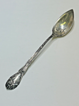 HTF Narcissus by Blackinton Sterling Silver Grapefruit Spoon no Mono 6&quot; - £45.75 GBP