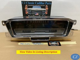 OEM 60 Cadillac DASH INSTRUMENT CLUSTER SPEEDOMETER TRIPOMETER FUEL TEMP... - $494.99