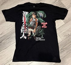 Attack On Titan Season 3 Captain Levi Graphic T-Shirt Adult Size Small - £7.39 GBP