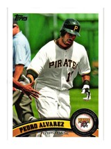 2011 Topps Baseball Pedro Alvarez 95 Pittsburgh Pirates Third Base Card - £2.37 GBP