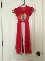 Disney Princess Girls Cosplay Costume Dress Size Small Multicolor - £30.79 GBP