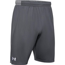 Under Armour Men&#39;s Locker 9In Short STEEL, Grey ,  2XL - $23.75