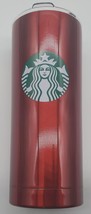 Starbucks Red Stainless Steel Travel Mug Tumbler - 20 Fl Oz 2021 - £23.22 GBP