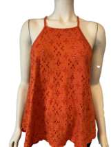 Free People Orange Sleeveless Tunic Top, Women&#39;s Size M - £15.22 GBP