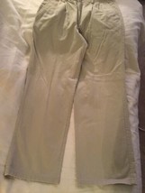 Size 7 Regular Dockers khaki uniform pants pleated boys - £15.41 GBP