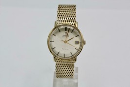 Omega Geneve Automatic Date Vintage Solid Gold 14K Watch Ref.162037 14K ... - £5,440.09 GBP