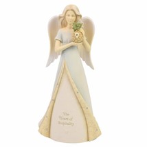 Enesco Foundations Heart of Hospitality Angel Figurine, 7.13 Inch, Multi... - £35.20 GBP
