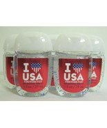Bath &amp; Body Works PocketBac Hand Gel Lot Set of 5 I LOVE USA FIREWORK FIZZ - £13.84 GBP
