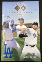 2012 Matt Kemp Kershaw Mattingly Spring Training Dodgers Playbill Program - £7.52 GBP