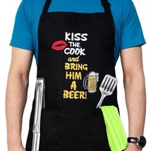 Embroidered Funny Aprons for Men-Ill feed all you apron-3 pockets Pick t... - $364.20 MXN