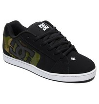Mens DC Net Skateboarding Shoes NIB Black Camo Print    (0CP) - £50.81 GBP