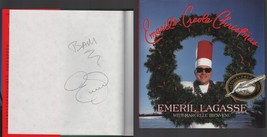 Emeril&#39;s Creole Christmas / SIGNED / Emeril Lagasse NOT Personalized! Hardcover - £14.77 GBP