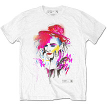 Boy George &amp; Culture Club Drawn Portrait Official Tee T-Shirt Mens Unisex - $31.92