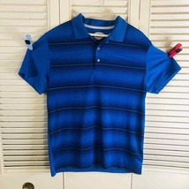 Grand Slam Polo Shirt Mens Large Slim Fit Blue Golf Performance - £7.59 GBP