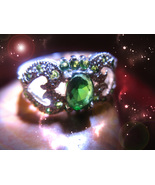 DISCOUNTED CYBER MON HAUNTED RING QUEEN WITCH'S MONEY GARDEN HIGHEST LIGHT MAGIC - $63.83