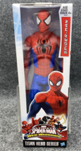Spider Man Marvel Ultimate Web Warriors Action Figure Titan Hero Series 12&quot; - £8.50 GBP